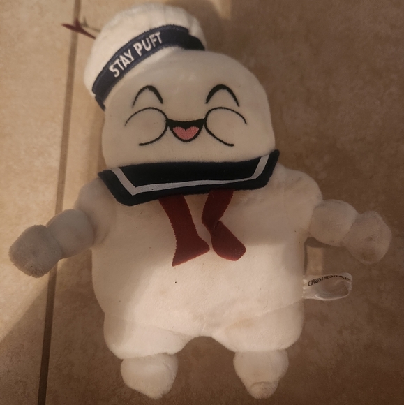 Ghostbusters Stay Puft Marshmallow Man 8" Plush Stuffed Animal Toy (U) - Picture 1 of 4